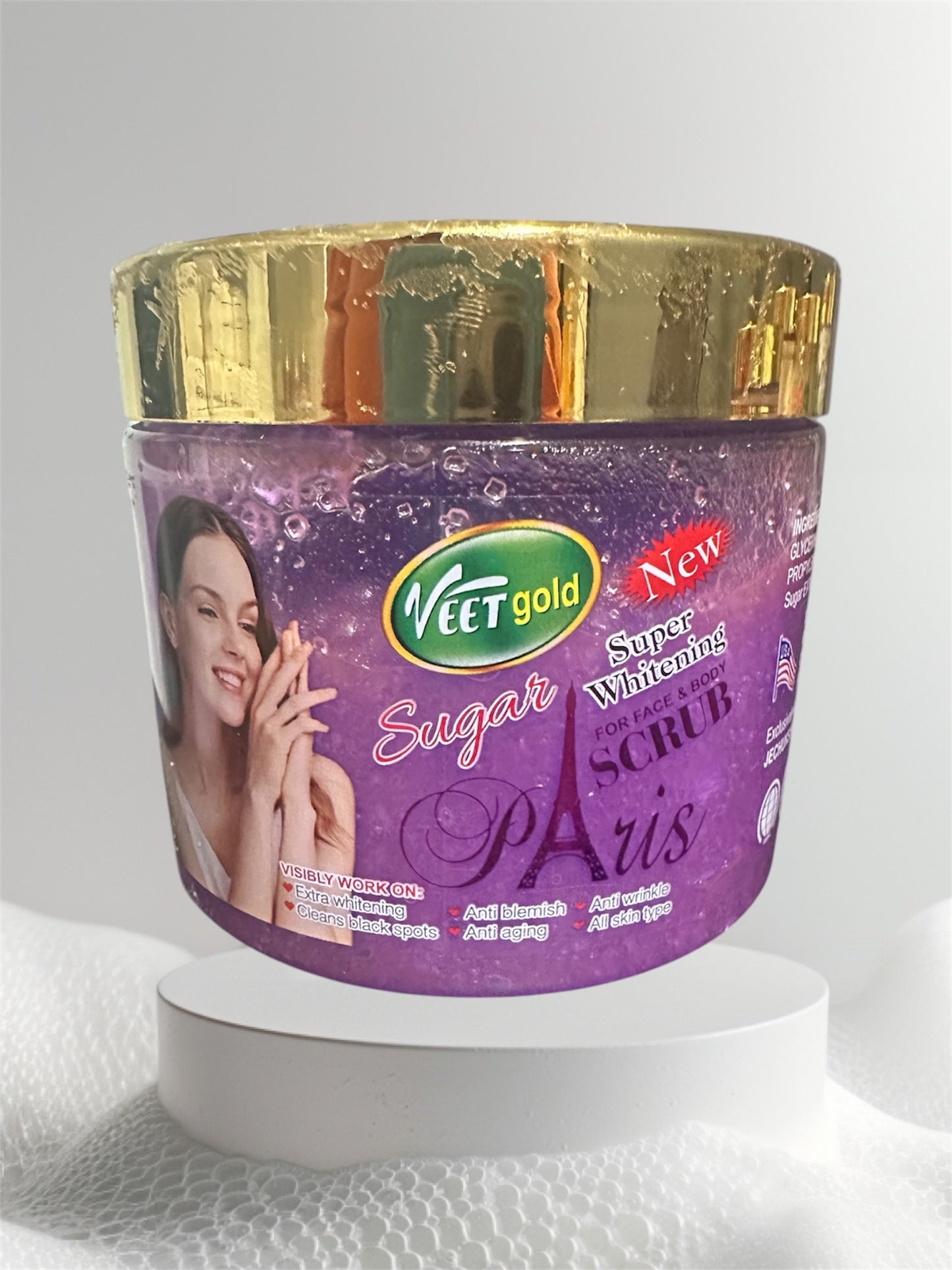 Best gold whitening body scrub