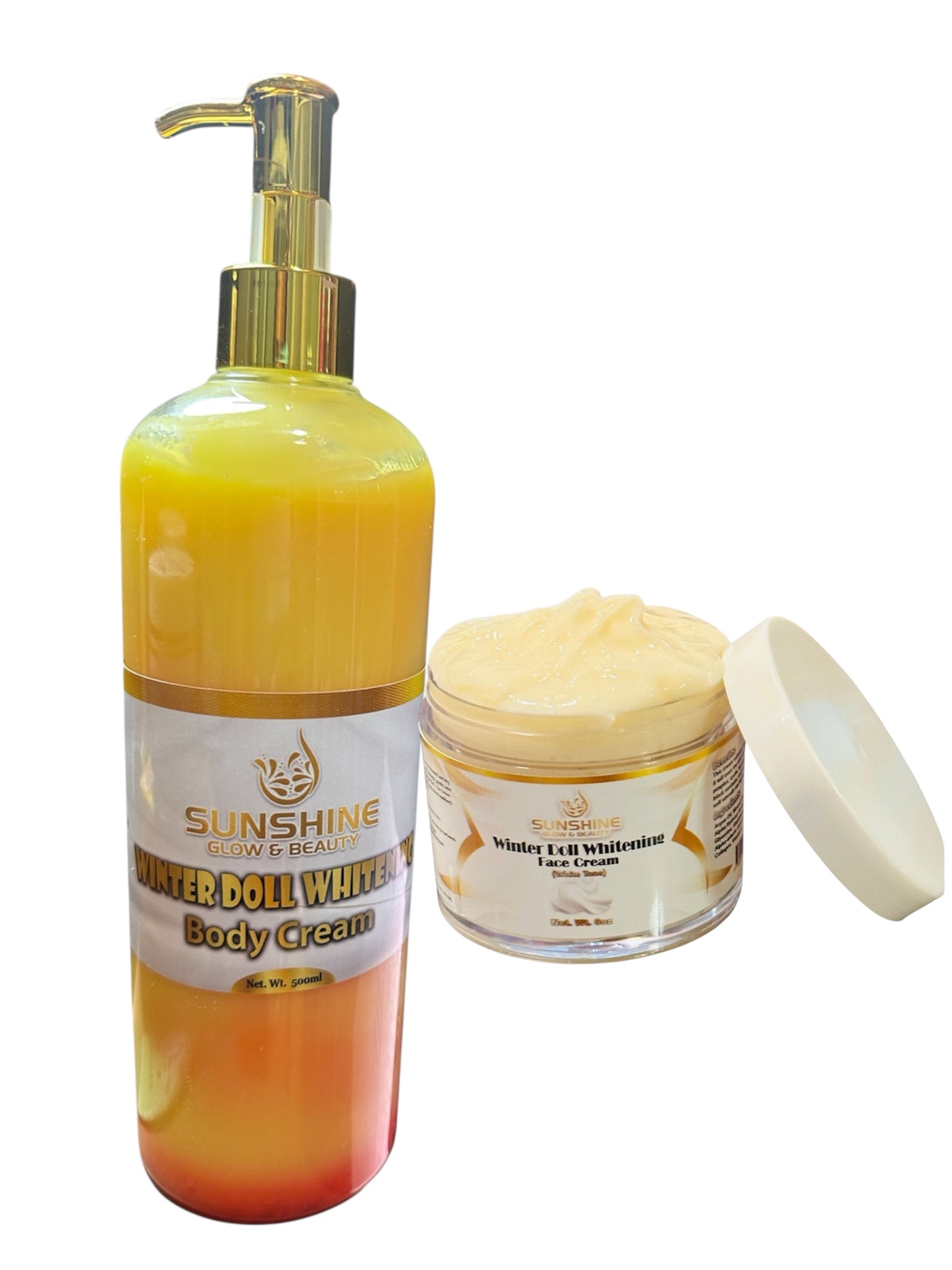 Body cream & face cream sets