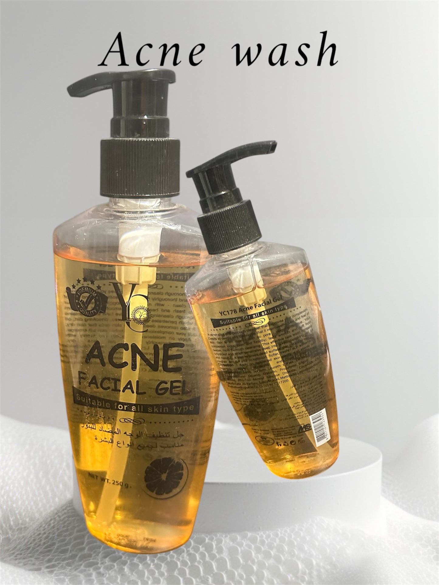 Acne pimple face wash