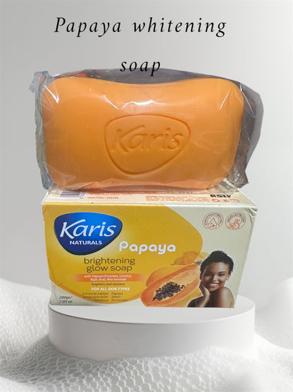 Papaya & Carrot face brightening soap