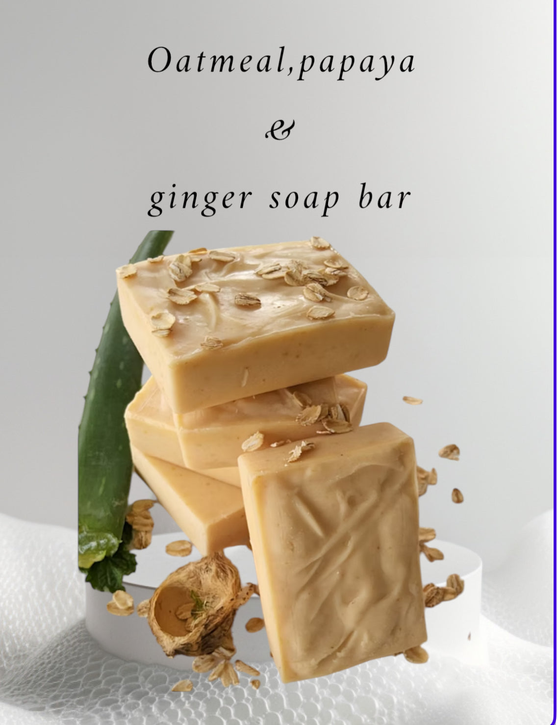 Aloe-Oat-Chamomile soap